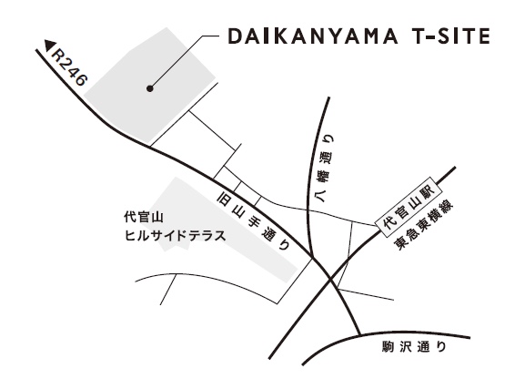 T-SITE MAP